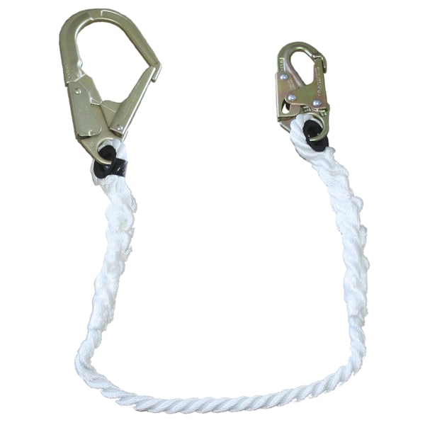 Peakworks Rope Restraint Lanyard, Body Snap/Anchor Form, 4 ft V8151204
